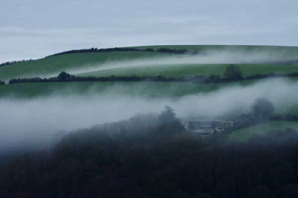 03 February 2021 - 08-00-49
Mist maketh magic. And none more true than this morning early in the month with the low bands of cloud settling in individual valleys over the Hoodown side of the river
-----------------------
Mist over Hoodown woods